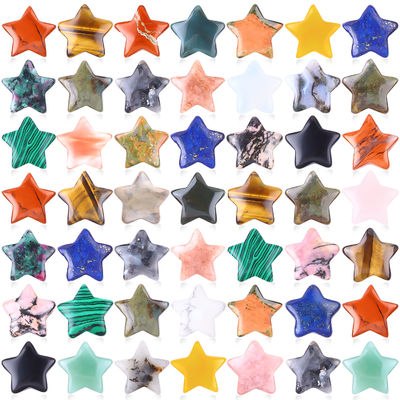 คุณภาพ  Star Gemstone Healing Crystal Star Stone For DIY Jewelry โรงงาน