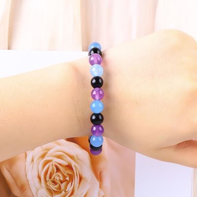 สร้อยข้อมือเอลาสติกสําหรับผู้หญิง 4 มิลลิเมตร / 6 มิลลิเมตร / 8 มิลลิเมตร