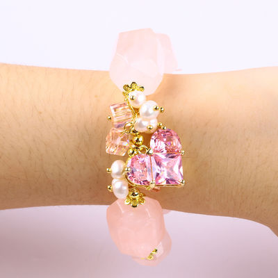 สร้อยข้อมือหินแสนแสนแสน แปลงได้ สร้อยข้อมือหินแท้หินธรรมชาติ พระเครื่องเพชรสําหรับงานเลี้ยง