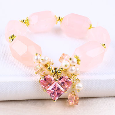สร้อยข้อมือหินแสนแสนแสน แปลงได้ สร้อยข้อมือหินแท้หินธรรมชาติ พระเครื่องเพชรสําหรับงานเลี้ยง