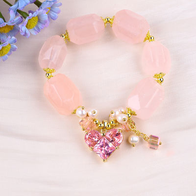 สร้อยข้อมือหินแสนแสนแสน แปลงได้ สร้อยข้อมือหินแท้หินธรรมชาติ พระเครื่องเพชรสําหรับงานเลี้ยง