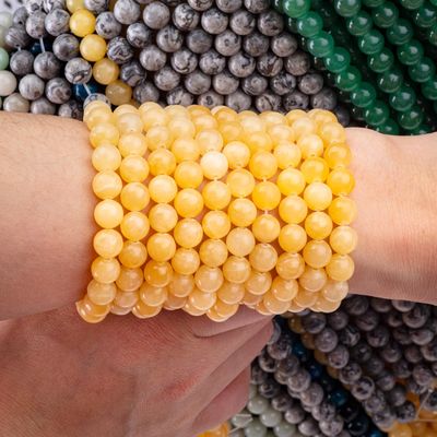สีครีมเหลือง Jade สีคริสตัลธรรมชาติหินแท้ หินหินหินหินหินหินหินหินหินหินหินหินหินหินหินหิน