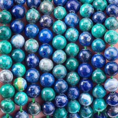 8 มม สี Lapis Lazuli พระหินแท้ พระหินคริสตัลเพื่อทําเครื่องประดับ
