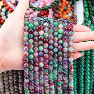 ดอกไม้สีเขียวเข้ม Agate หินคริสตัล หัวหินโล่งเรียบสําหรับทําเครื่องประดับหูหินมือ