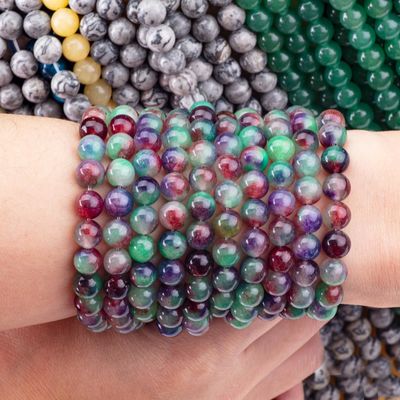ดอกไม้สีเขียวเข้ม Agate หินคริสตัล หัวหินโล่งเรียบสําหรับทําเครื่องประดับหูหินมือ