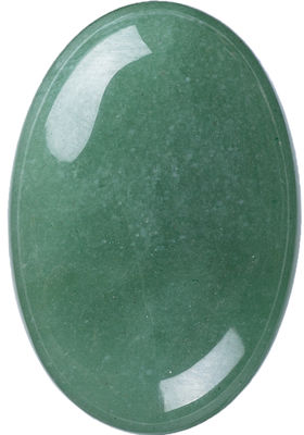 สีเขียวประดับธรรมชาติ Aventurine หินปาล์ม สีเขียว Aventurine กระเป๋ากังวล หินแท้สําหรับลดความเครียด การตกแต่งบ้าน