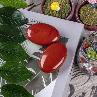หินปาล์มเพชรสีแดงธรรมชาติ รักษากระเป๋าเคลือบ หินหินปาล์มเพชรสีแดง หินกังวลที่ไม่ปกติ ปล่อยความกังวล