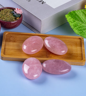 หินกราวนิคมธรรมชาติ หินปาล์มบํารุงรักษา กระเป๋าเคลือบ หินกราวนิคมหินหินหินกังวล ปลดความกังวล