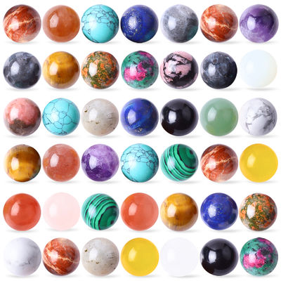 หลากหลาย 16 มิลลิเมตร Healing Crystal Sphere Ball สําหรับตกแต่งบ้าน