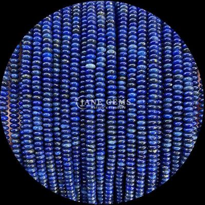 หินแท้ Rondelle Abacus รูปทรงข้อมูลกระดาษสีชมพู Aventurine Lapis Lazuli สายข้อมูลกระดาษหลุดสําหรับพลังงานการเยียวยา