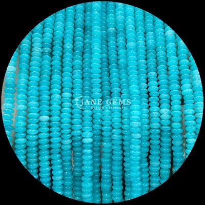 หินแท้ Rondelle Abacus รูปทรงข้อมูลกระดาษสีชมพู Aventurine Lapis Lazuli สายข้อมูลกระดาษหลุดสําหรับพลังงานการเยียวยา