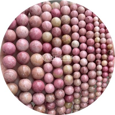 ขายปลีกหินธรรมชาติ jasper กลมหินอ่อน 8 มม Labradorite กลมหินอ่อน Rose Quartz กลมหินอ่อน spacers สําหรับเครื่องประดับ