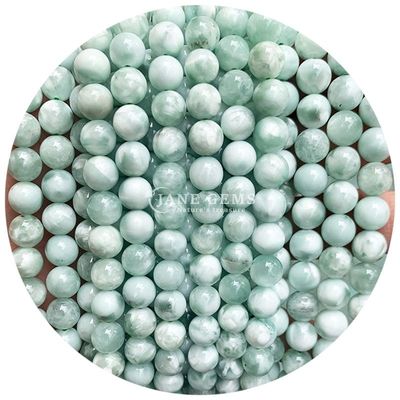 ขายปลีกหินธรรมชาติ jasper กลมหินอ่อน 8 มม Labradorite กลมหินอ่อน Rose Quartz กลมหินอ่อน spacers สําหรับเครื่องประดับ