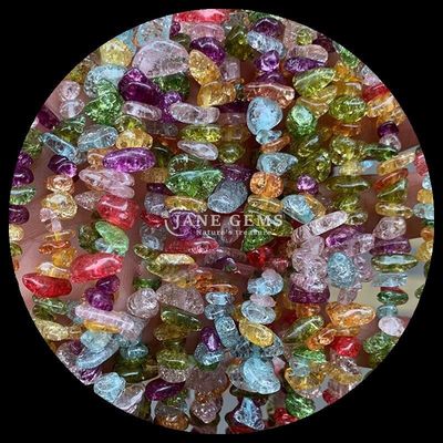 สีแดง Agate Gems กลีบ คริสตัลธรรมชาติ รูปทรงไม่เรียบ Chip หินหินหินหินหินหลุด