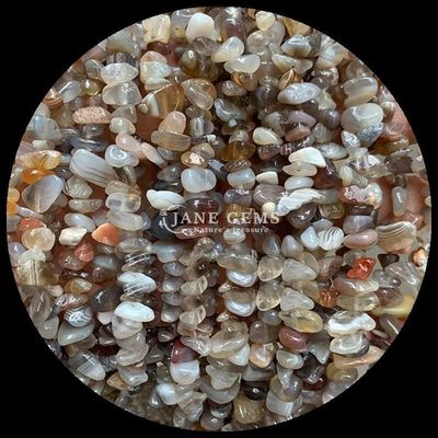 สีแดง Agate Gems กลีบ คริสตัลธรรมชาติ รูปทรงไม่เรียบ Chip หินหินหินหินหินหลุด