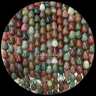 Lapis Lazuli สีเขียว Aventurine Gem Bead สีธรรมชาติ Crystal Water Drop Shape Stone สีหิน