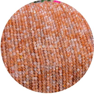 ขายปลีก ควาร์ทซ์หลายสี หินแท้ครึ่งมูลค่า ลูกบัวมีด้าน อุปกรณ์เสริม Shell Pearl Spacer สําหรับทําเครื่องประดับ