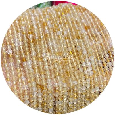 ขายปลีก ควาร์ทซ์หลายสี หินแท้ครึ่งมูลค่า ลูกบัวมีด้าน อุปกรณ์เสริม Shell Pearl Spacer สําหรับทําเครื่องประดับ