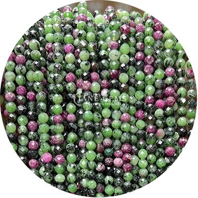 ขายปลีก ควาร์ทซ์หลายสี หินแท้ครึ่งมูลค่า ลูกบัวมีด้าน อุปกรณ์เสริม Shell Pearl Spacer สําหรับทําเครื่องประดับ