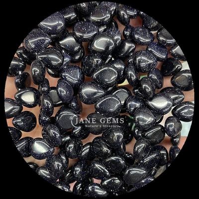 ชาวอินเดีย Agate Topaz Gem Bead สีน้ํากระจกธรรมชาติ รูปทรงหิน สายกระจกโล่งสําหรับข้อมือ