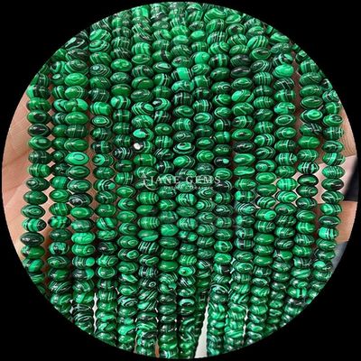 สีชมพู Aventurine สีเขียว Aventurine Gem Bead สีคริสตัลธรรมชาติ UFO รูปทรงหิน