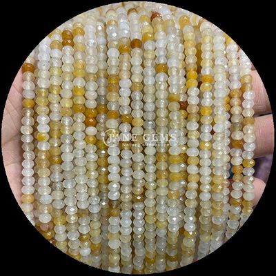 Lapis Lazuli Apatite Natural Gemstone Bead ผิวขนของหินแท้ ลักษณะอาบาคัส สายขนของหินอ่อนสําหรับพลังงานบําบัดและการทําเครื่องประดับ DIY
