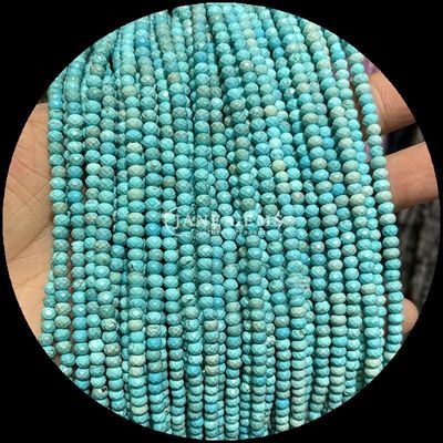 Lapis Lazuli Apatite Natural Gemstone Bead ผิวขนของหินแท้ ลักษณะอาบาคัส สายขนของหินอ่อนสําหรับพลังงานบําบัดและการทําเครื่องประดับ DIY