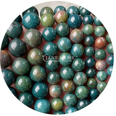 ทั่วไป Round Smooth Mix Agate Loose Beads Strand สําหรับ DIY เครื่องประดับ & งานฝีมือ Makin