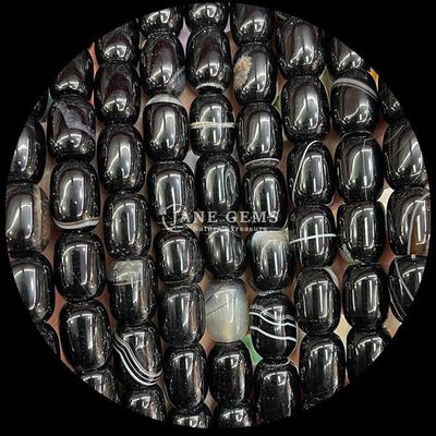 หินแท้ หินหิน Howlite Opalite Natural Crystal Gemstone Barrel Shape สายหินหินหินหินหินหินหินหินหิน