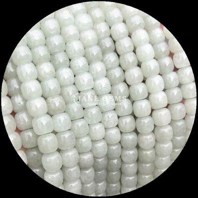 เพชรหินเขียว Aventurine หินสีม่วง หินแท้ธรรมชาติ หินแท้ แอปเปิ้ล Shape Loose Bead Strands สําหรับการทําเครื่องประดับ