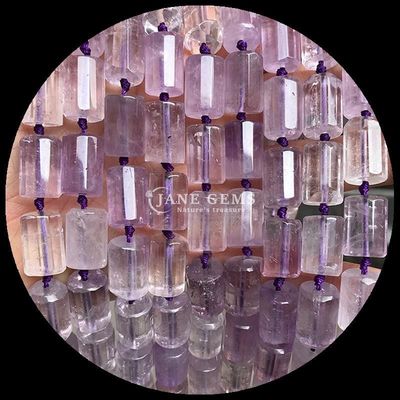 หินแท้ กลีบคริสตัลธรรมชาติ Apatite Rhodonite หินแท้ กลีบทรงกระบอกรูปทรงลอย กลีบลอยสําหรับการทําเครื่องประดับ