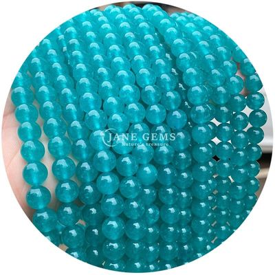 ลาเวนเดอร์ ชาลเซโดนี สีแดงสด ชาลเซโดนีกลม กระจายกระจาย ลูกบัว ผลิตภัณฑ์ครึ่งเสร็จ DIY เครื่องประดับ