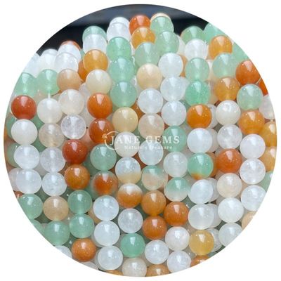 หัวหินลอยธรรมชาติคริสตัลเจดหินมะนาวเจดกลม หัวหินลอยสําหรับการทําของขวัญวันเกิด