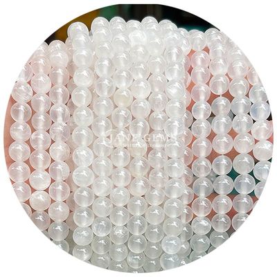 หัวหินลอยธรรมชาติคริสตัลเจดหินมะนาวเจดกลม หัวหินลอยสําหรับการทําของขวัญวันเกิด