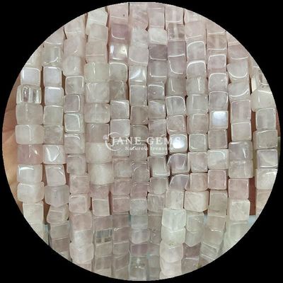 รูปทรงสี่เหลี่ยม ลายตาเสือ Opalite สายขนมลอยสําหรับพลังงานบําบัด