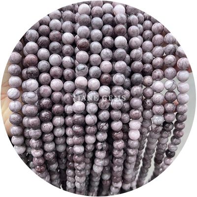 เครื่องประดับคริสตัลที่ทําด้วยมือ งานฝีมือ DIY กลม กลมสีแดง กลมไสป์สําหรับข้อมือ สร้อยคอ