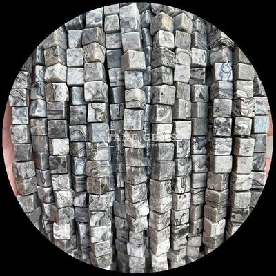เครื่องประดับ DIY และคริสตัล Healing Labradorite ของธรรมชาติ ดอกสีฟ้า สายข้อมูลกระสุนหลุดในขนาดที่แตกต่างกัน