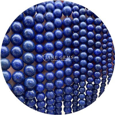 ธ อร์ธรรมชาติเรียบ ธ อร์หินแสนแสนแสนแสนแสนแสน Lapis Lazuli ธ อร์หินอ่อนสําหรับทําเครื่องประดับ