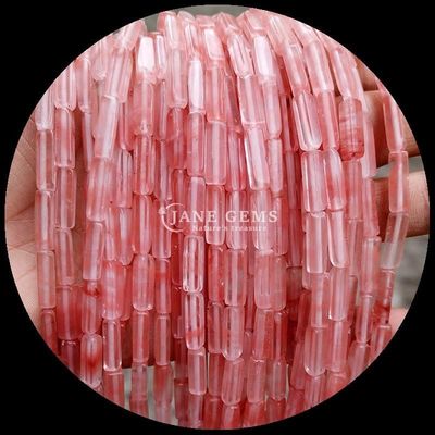สีเขียวธรรมชาติ Aventurine อินเดีย Agate หินแท้ กลีบข้อมือสําหรับเครื่องประดับ DIY และการรักษา