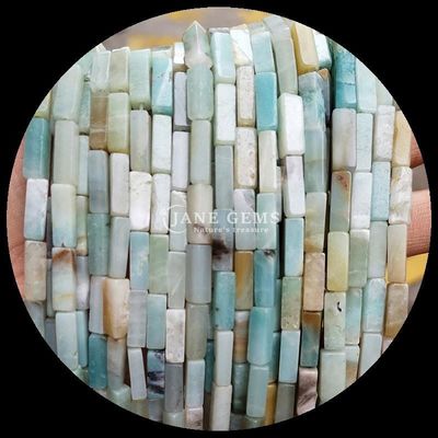 มะลาคิตธรรมชาติ Unakite สี่เหลี่ยมทรงสี่เหลี่ยม กลีบหินแท้สําหรับเครื่องประดับ DIY