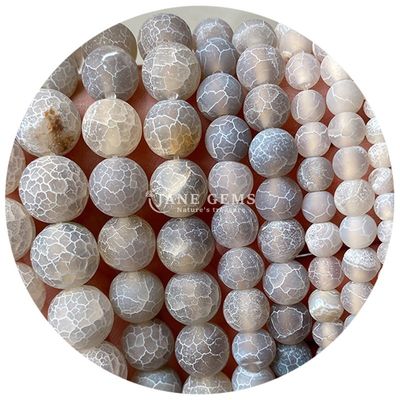 หลากหลายสภาพอากาศ Agate หัวหินคริสตัลสําหรับทําข้อมือคริสตัลทําด้วยมือ