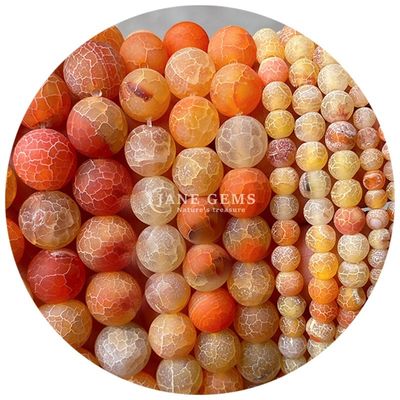 หลากหลายสภาพอากาศ Agate หัวหินคริสตัลสําหรับทําข้อมือคริสตัลทําด้วยมือ
