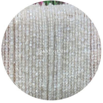 พระเครื่องที่กําหนดเอง ลูกขุนหินจันทร์สีขาว Prehnite ม่วง Jade ลูกขุนลอย