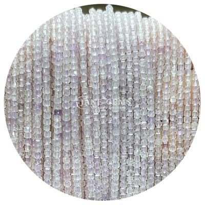 พระเครื่องที่กําหนดเอง ลูกขุนหินจันทร์สีขาว Prehnite ม่วง Jade ลูกขุนลอย