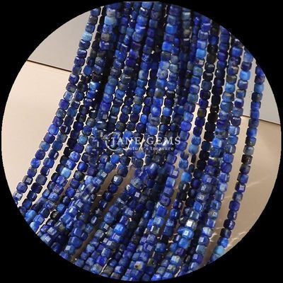 สีหลากหลาย Lapis Lazuli โปรแกรมทําเครื่องประดับ