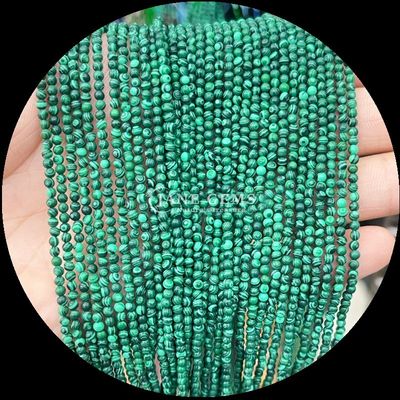 สีธรรมชาติหลายสี กลมหินเพชร ธนูแอฟริกัน เทอร์คิวาส สีเขียว จุดสําหรับสร้อยข้อมือ สร้อยคอ หูหู DIY การทําเครื่องประดับ