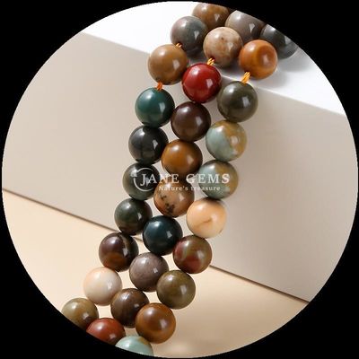Agate AlaShan สีหลากหลาย Cherry Agate ที่สมบูรณ์แบบสําหรับธุรกิจเครื่องประดับของคุณ