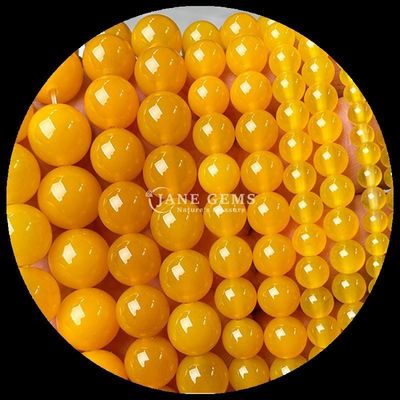 กลม 8 มิลลิเมตร สีขนมธรรมชาติ สีขนมประดับ สายสําหรับเครื่องประดับ การทํา DIY สร้อยข้อมือ สร้อยคอในหลายสี