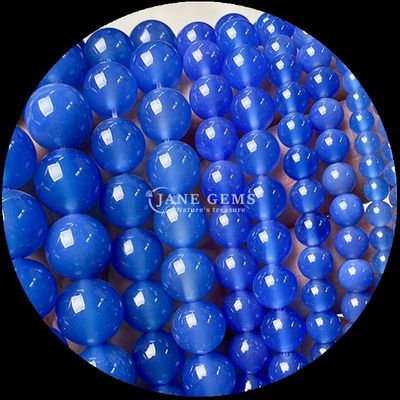 กลม 8 มิลลิเมตร สีขนมธรรมชาติ สีขนมประดับ สายสําหรับเครื่องประดับ การทํา DIY สร้อยข้อมือ สร้อยคอในหลายสี