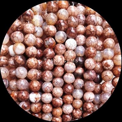 เพชรธรรมชาติ ลูกขุนตัดกลม ไฟ Agate สายขุนลอย สําหรับเครื่องประดับผ้า